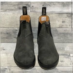 Women’s 9 Blundstone Rustic Black Chelsea Boot